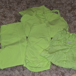 Karma Neon Green Activewear Set